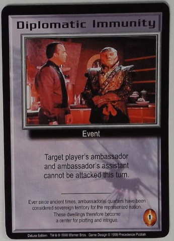 Diplomatic Immunity - Common